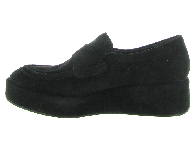 mocassins - Elégant - femme - Nubuck - Noir - Pons quintana6326701_4