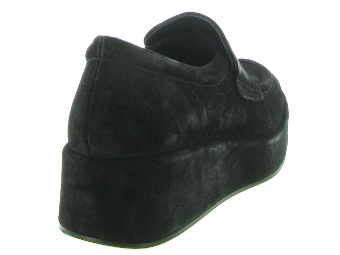 mocassins - Elégant - femme - Nubuck - Noir - Pons quintana6326701_5