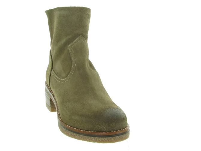 bottines et boots - Classique & Chic - femme - Nubuck - Taupe - Minka design6327201_3