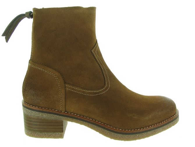 bottines et boots - Classique & Chic - femme - Nubuck - Marron - Minka design6327202_2