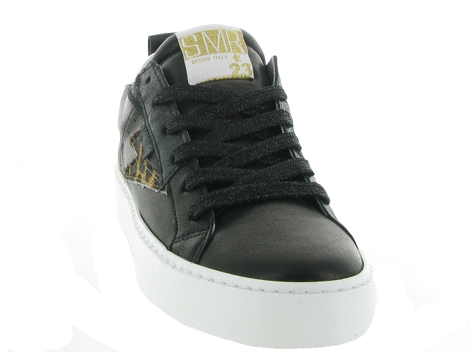 baskets et sneakers - Tendance - femme - Cuir - Noir - Semerdjian6328901_3