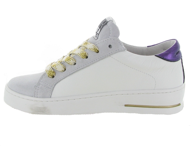 baskets et sneakers - Tendance - femme - Cuir - Blanc - Semerdjian6329001_4