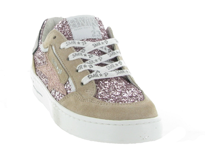 baskets et sneakers - Tendance - femme - Cuir - Rose - Semerdjian6329101_3