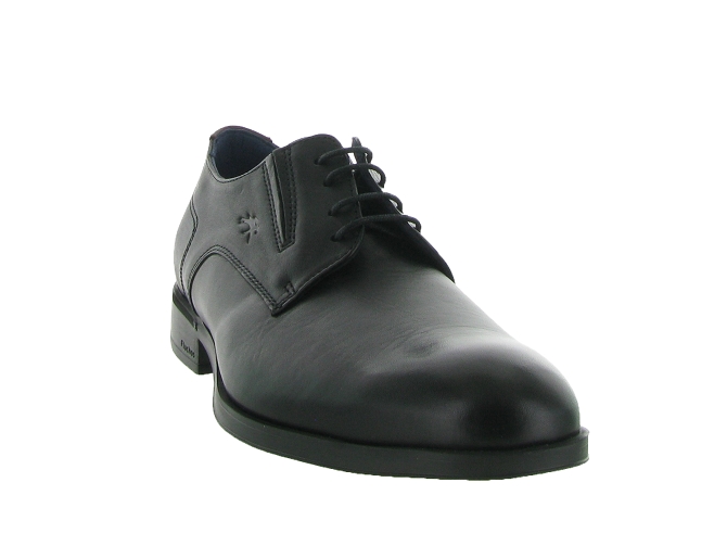 chaussures a lacets - Cérémonie - homme - Cuir - Noir - Fluchos6329601_3