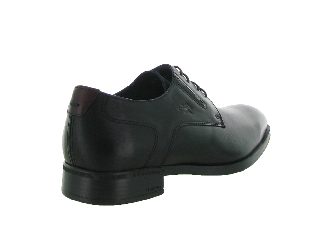 chaussures a lacets - Cérémonie - homme - Cuir - Noir - Fluchos6329601_5