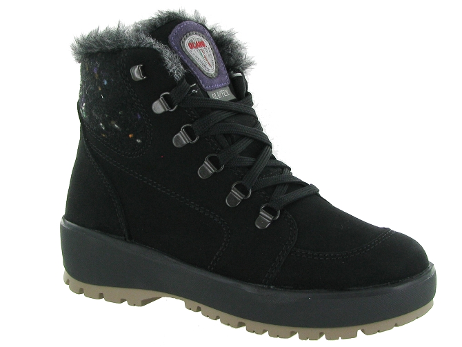 apres ski bottes fourrees - Botte de neige - femme - Nubuck - Noir - Olang