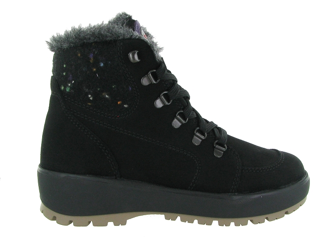 apres ski bottes fourrees - Botte de neige - femme - Nubuck - Noir - Olang6330202_2