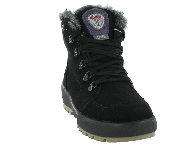 apres ski bottes fourrees - Botte de neige - femme - Nubuck - Noir - Olang6330202_3