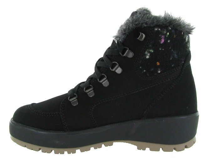 apres ski bottes fourrees - Botte de neige - femme - Nubuck - Noir - Olang6330202_4