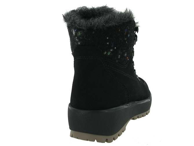 apres ski bottes fourrees - Botte de neige - femme - Nubuck - Noir - Olang6330202_5