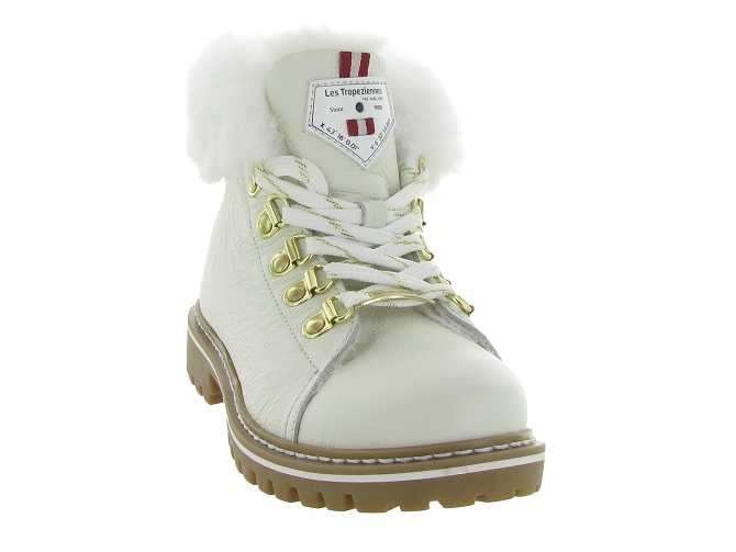 apres ski bottes fourrees - Botte de neige - femme - Cuir - Argent - Les tropeziennes6332902_3