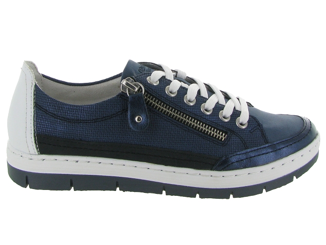 baskets et sneakers - Confort - femme - Synthétique - Bleu Marine - Remonte6333601_2