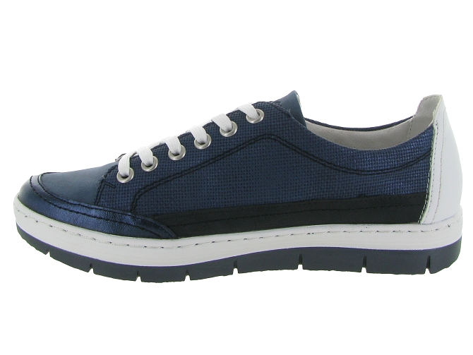 baskets et sneakers - Confort - femme - Synthétique - Bleu Marine - Remonte6333601_4