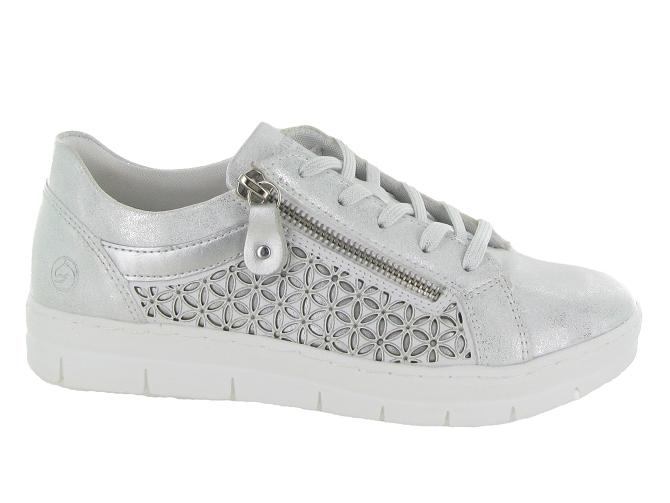 baskets et sneakers - Confort - femme - Synthétique - Argent - Remonte6333701_2