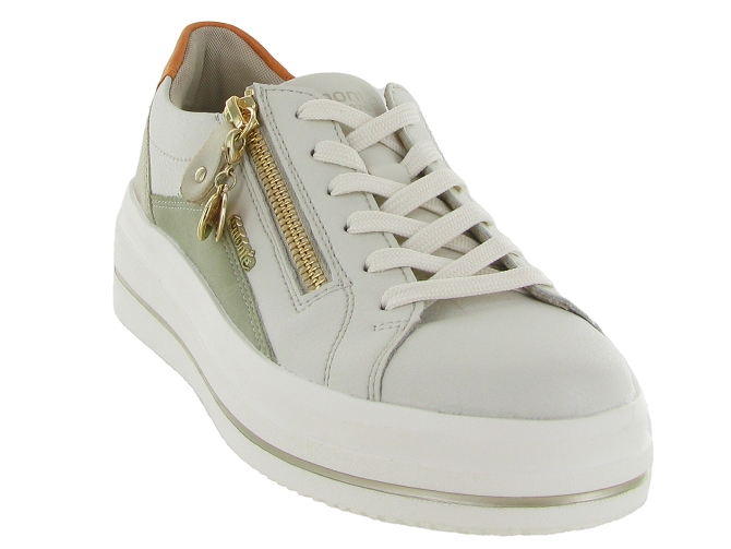 baskets et sneakers - Confort - femme - Cuir - Beige - Remonte6334201_3