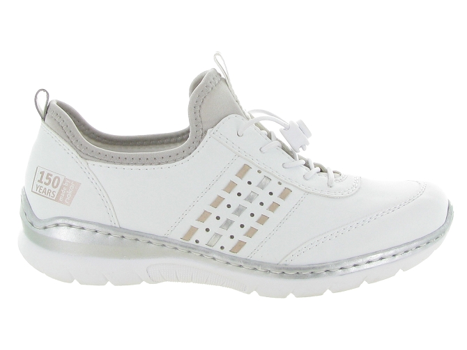 baskets et sneakers - Confort - femme - Synthétique - Blanc - Rieker6334601_2