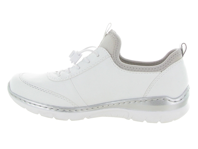 baskets et sneakers - Confort - femme - Synthétique - Blanc - Rieker6334601_4