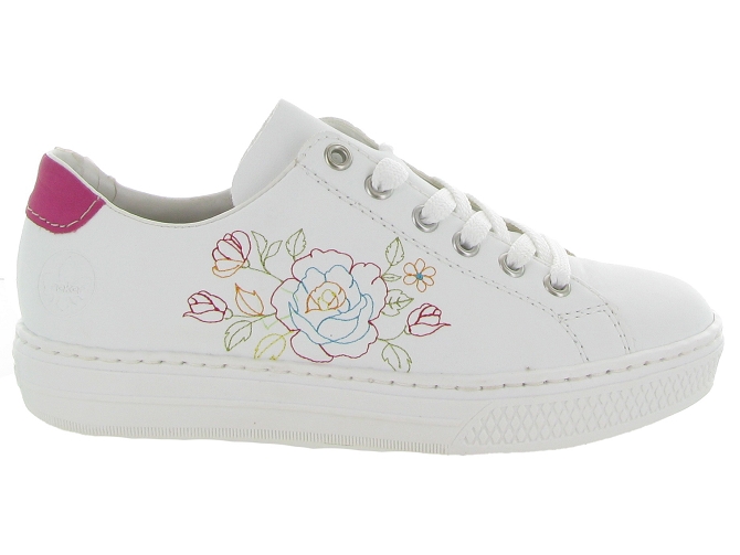 baskets et sneakers - Confort - femme - Synthétique - Blanc - Rieker6334801_2