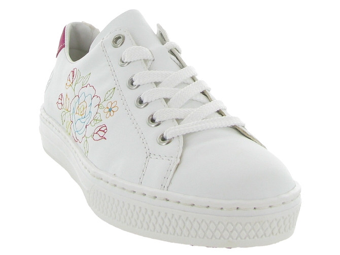 baskets et sneakers - Confort - femme - Synthétique - Blanc - Rieker6334801_3