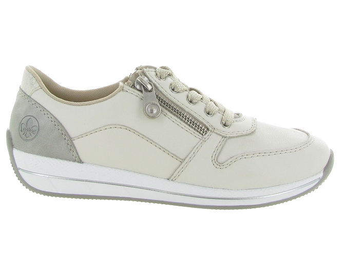 baskets et sneakers - Confort - femme - Cuir - Blanc - Rieker6335301_2