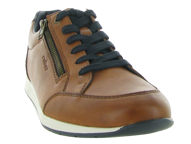 chaussures a lacets - Confort et décontracté - homme - Cuir - Marron - Rieker6336501_3