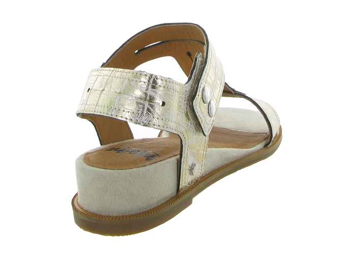 sandales et nu pieds - Casual - femme - Cuir - Or - Mamzelle6337101_5