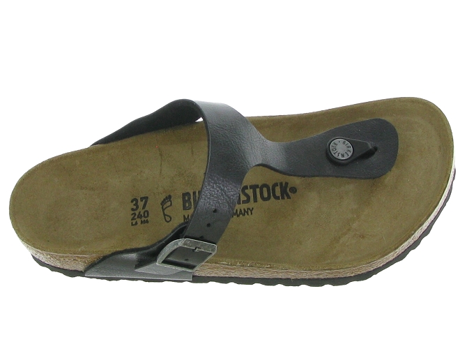 Birkenstock sandales et nu pieds gizeh bf noir6337601_3