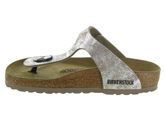 Birkenstock sandales et nu pieds gizeh syn argent6337701_4