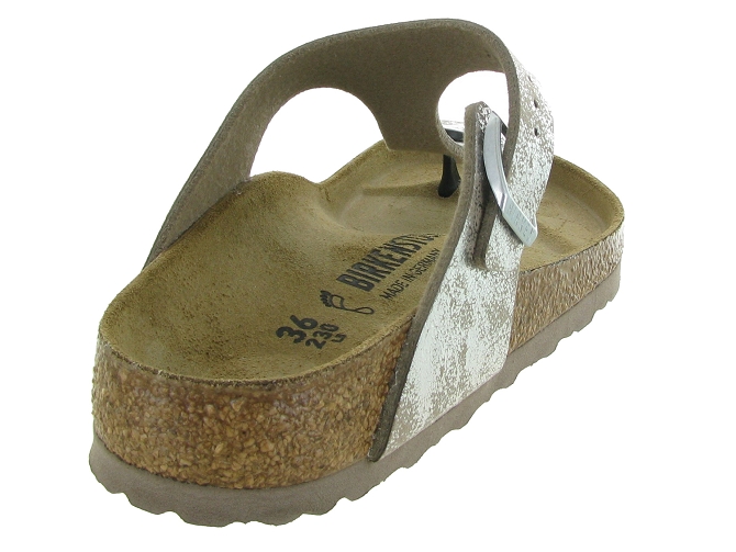 Birkenstock sandales et nu pieds gizeh syn argent6337701_5