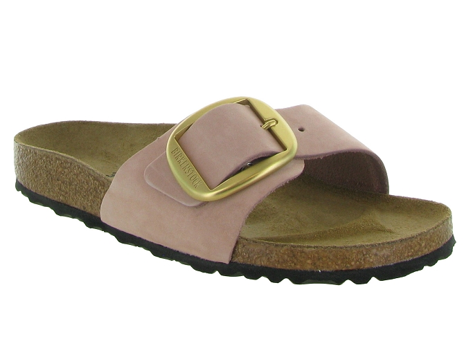 sandales et nu pieds - Mule Sabot - femme - Cuir - Rose - Birkenstock