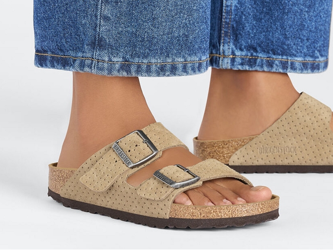 sandales et nu pieds - Mule Sabot - femme - Cuir - Beige - Birkenstock6338002_2