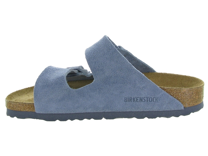 sandales et nu pieds - Mule Sabot - femme - Cuir - Bleu - Birkenstock6338004_4