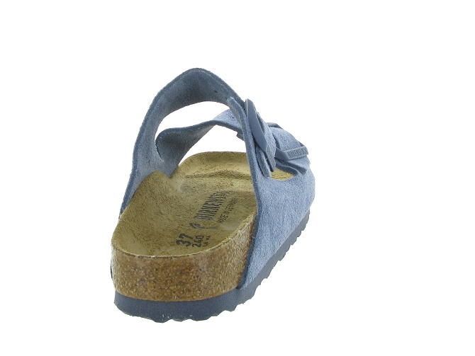 sandales et nu pieds - Mule Sabot - femme - Cuir - Bleu - Birkenstock6338004_5