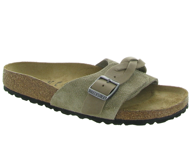 Birkenstock sandales et nu pieds pula leve taupe