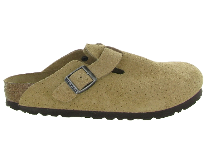 sandales et nu pieds - Mule Sabot - femme - Nubuck - Beige - Birkenstock6338301_2