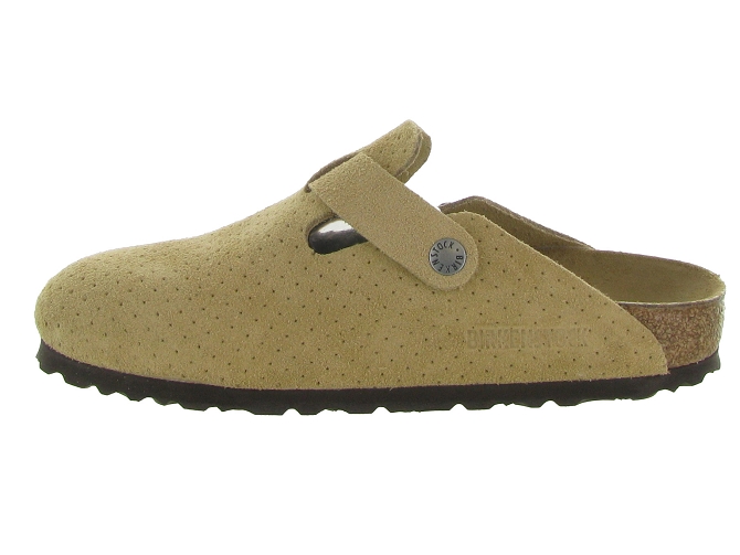 sandales et nu pieds - Mule Sabot - femme - Nubuck - Beige - Birkenstock6338301_4