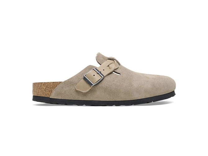 sandales et nu pieds - Mule Sabot - femme - Nubuck - Beige - Birkenstock6338402_5