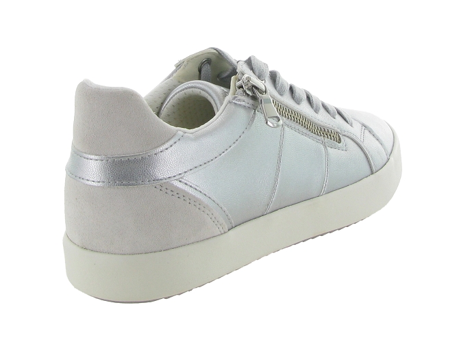 baskets et sneakers - Confort - femme - Synthétique - Argent - Geox6339702_5