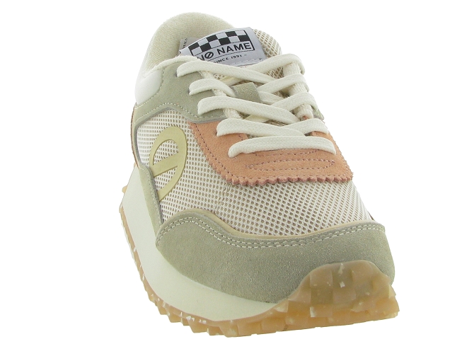 baskets et sneakers - Tendance - femme - Toile Jean - Beige - No name6341702_3