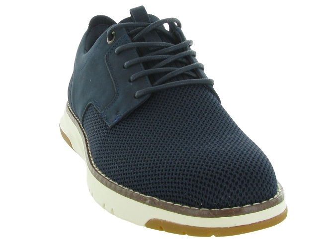 chaussures a lacets - Cérémonie - homme - Textile - Bleu Marine - Schmoove6342501_3