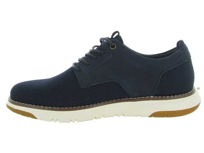 chaussures a lacets - Cérémonie - homme - Toile Jean - Bleu - Schmoove6342501_4