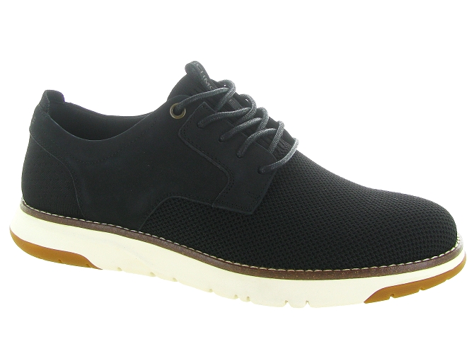 chaussures a lacets - Cérémonie - homme - Textile - Noir - Schmoove