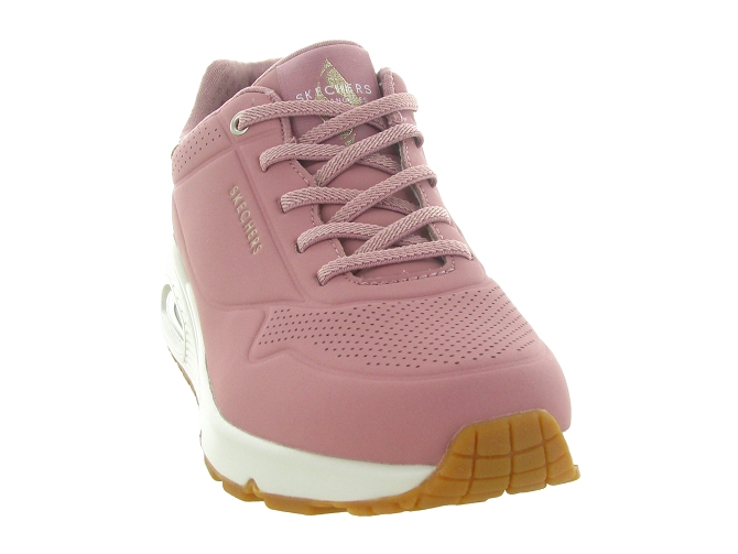 baskets et sneakers - Confort - femme - Toile  - Rose - Skechers footwear6343305_3