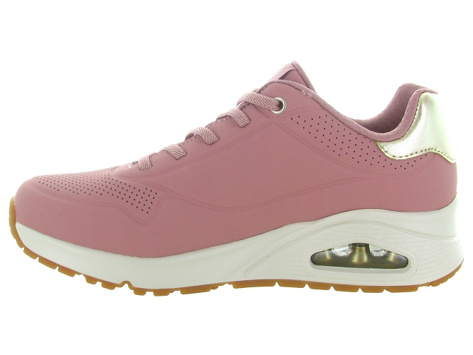 baskets et sneakers - Confort - femme - Toile  - Rose - Skechers footwear6343305_4