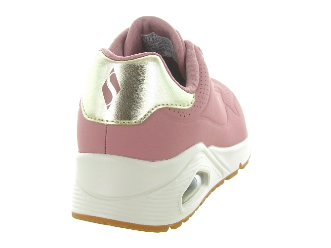 baskets et sneakers - Confort - femme - Toile  - Rose - Skechers footwear6343305_5