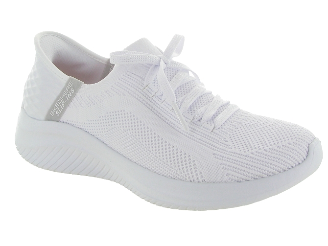 baskets et sneakers - Confort - femme - Synthétique - Blanc - Skechers footwear