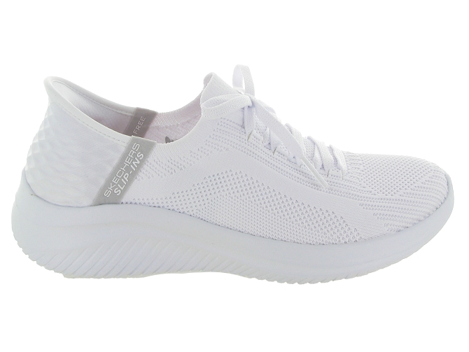 baskets et sneakers - Confort - femme - Synthétique - Blanc - Skechers footwear6343503_2