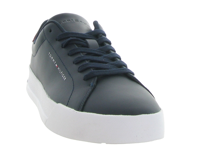 Tommy hilfiger baskets et sneakers court leather marine6343703_3