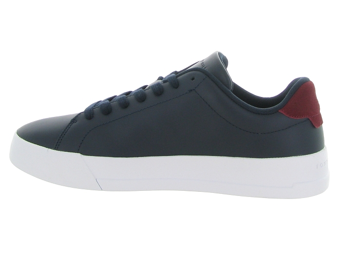 Tommy hilfiger baskets et sneakers court leather marine6343703_4