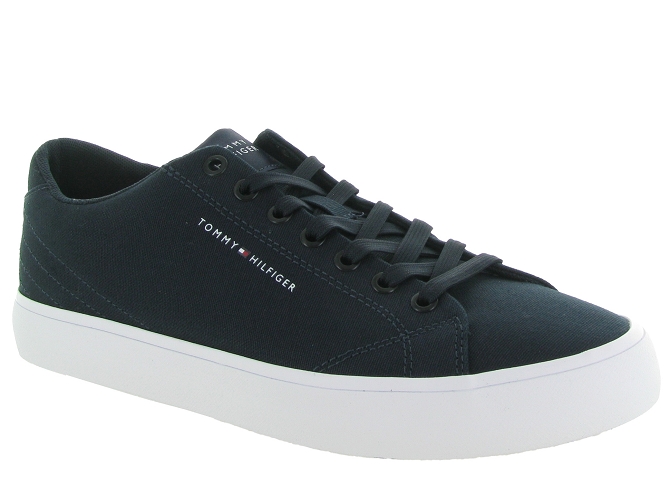 baskets et sneakers - Confort - homme - Toile  - Bleu - Tommy hilfiger